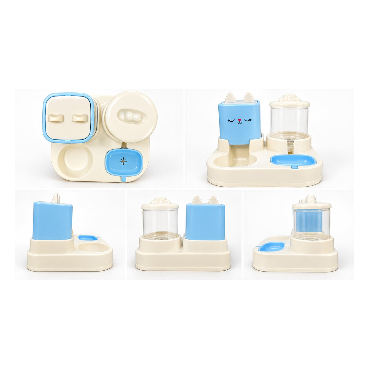 MealMate 2-in-1 Pet Feeder & Water Dispenser
