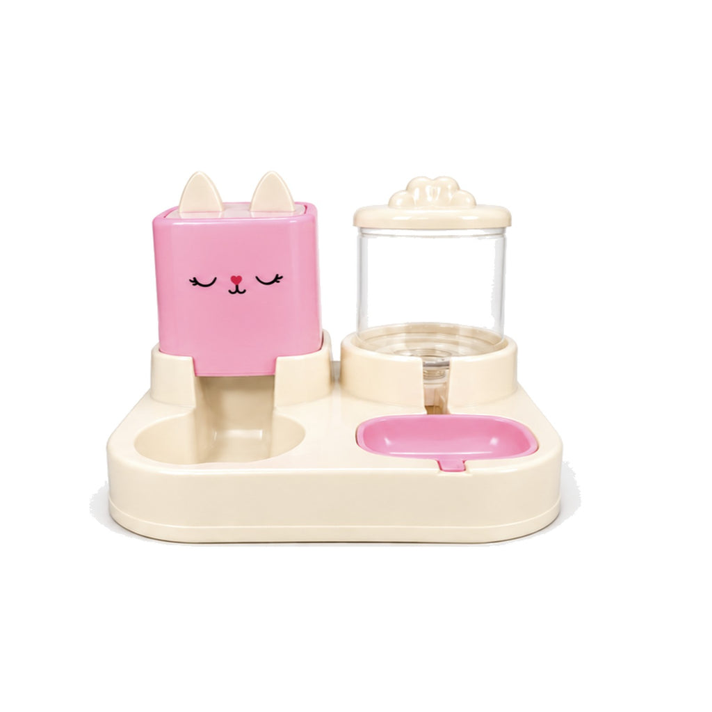 MealMate 2-in-1 Pet Feeder & Water Dispenser