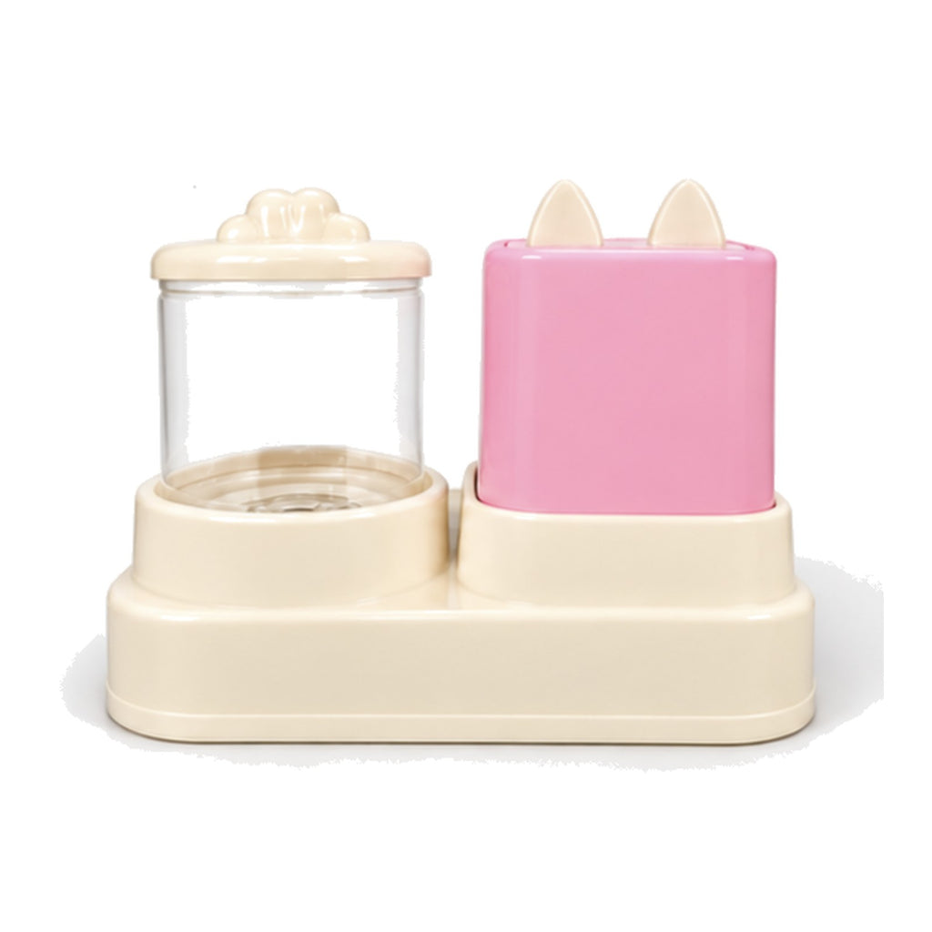 MealMate 2-in-1 Pet Feeder & Water Dispenser