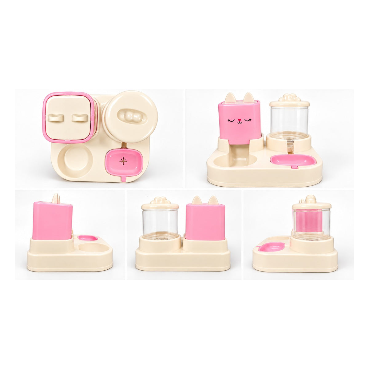 MealMate 2-in-1 Pet Feeder & Water Dispenser