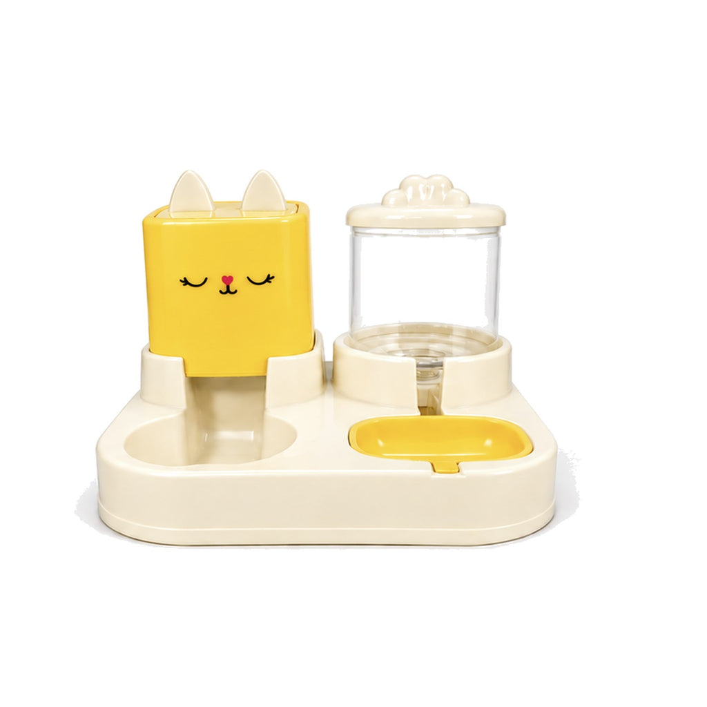 MealMate 2-in-1 Pet Feeder & Water Dispenser